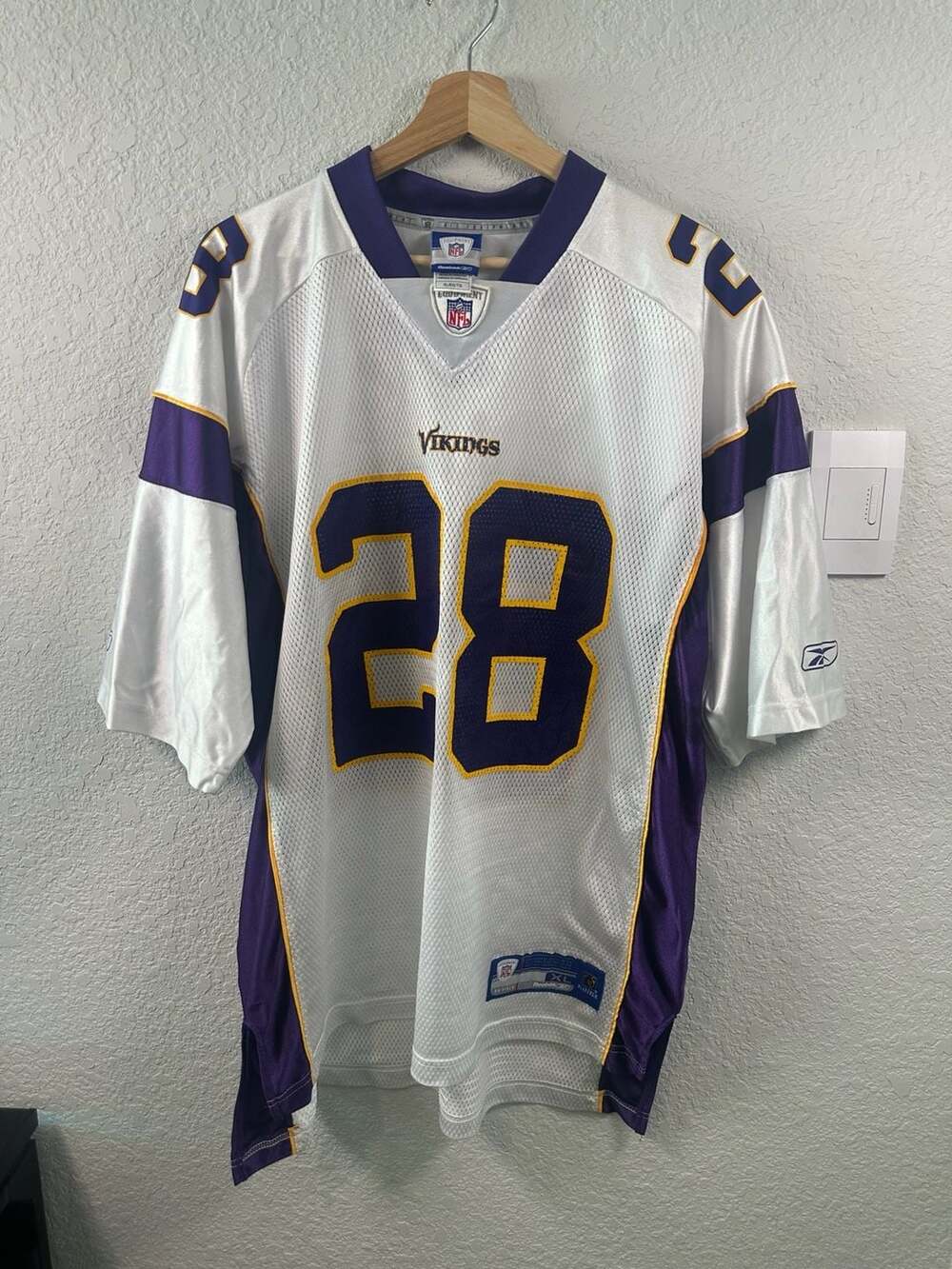 Reebok Adrian Peterson Minnesota Vikings Jersey Size XL